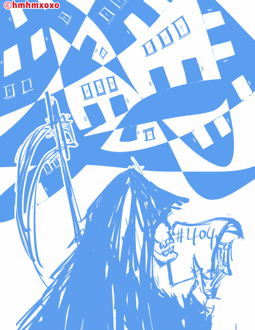 Death Notice: Room 404 — 01 Initial building sketch